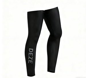 Protège-genoux de cyclisme respirant à compression unisexe, personnalisé, pour adultes et jeunes, à manches longues – Nouveauté très prisée - Product Image 1