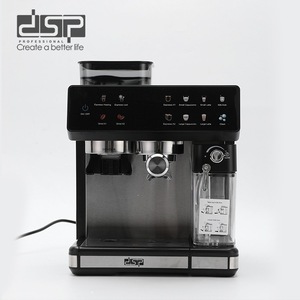 Machine à café semi-automatique DSP, réservoir d'eau de 2L avec broyeur pour usage domestique et au bureau KA3146 - Product Image 3