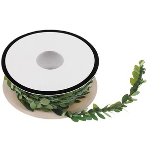 Floral Embroidered Double Face <b>Ribbon</b> 1-1/2 in Pink Green Eco-Friendly Fabric Craft Trim for DIY Decoration & Gift Packaging - Product Image 3