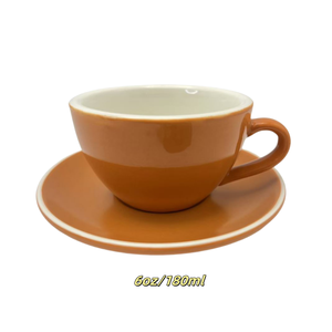 European Minimalist Style Custom Color Ceramic Coffee <b>Cup</b> Espresso <b>Cup</b> Tea <b>Cup</b> <b>Set</b> for the Family Hotel Restaurant - Product Image 3