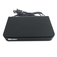 Décodeur TV numérique Full HD 1080P DVB-T2 SCART Quad Core H.265/HEVC Android OS USB PVR WiFi 2.4G/5GHz Ethernet 10/100/1000Mbps CE