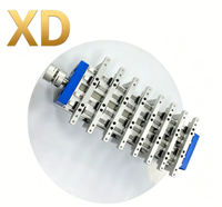 Module multi-stations à pas variable de précision avec guide linéaire pour équipement d'automatisation de précision