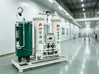 Générateur d'oxygène PSA tout-en-un HongBo à haute pureté (95 %), débit de 10 Nm/h, niveau de sécurité élevé pour les plateaux de grande altitude
