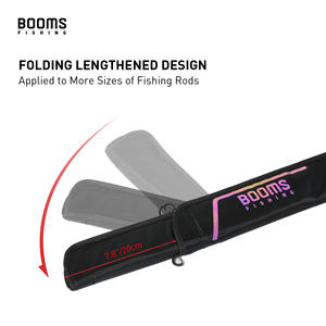 Custodia per canna da pesca piegata portatile, borsa per canna da pesca con Design esteso nascosto da 0,6 piedi, conserva fino a 2 ~ 3 canne da pesca con mulinelli - Product Image 2