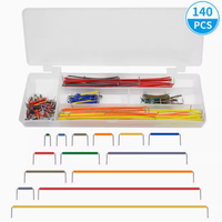 140PCS 560PCS 840PCS Planche à pain flexible sans soudure Connexion Ligne Câbles Planche à pain Jumper Fils Kit