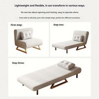 Canapé-lit modulaire convertible en velours côtelé |   Canapé-lit d'angle en mousse à mémoire de forme de luxe italien pour petit salon