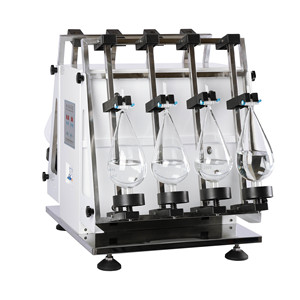 Agitateur vertical de laboratoire en acier inoxydable 220V pour séparation alimentaire avec entonnoir, personnalisable OEM - Product Image 5