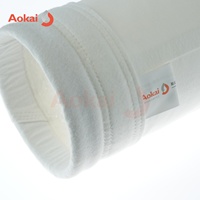 Sacs filtrants en Dacron en gros pour collecteurs de poussière à jet pulsé, sacs filtrants en polyester pour nettoyage industriel des dépôts de poussière