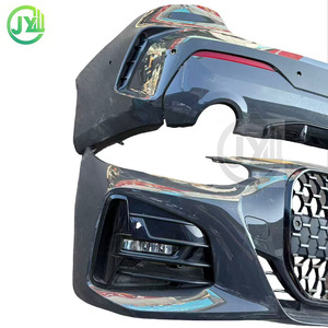 Pour pour 4 séries G22 G23 renfort de Rail de pare-chocs noir de carbone boulonné assurance automobile aile moteur capot garde-boue <span class=keywords><strong>radiateur</strong></span> - Product Image 4