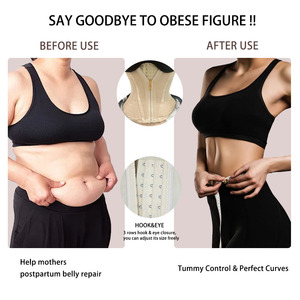 TK Meilleures Ventes Gaines Amincissantes pour la Taille, Gaines Colombiennes Sous-Buste, Fajas Colombianas Reductoras, Cinturilla, <span class=keywords><strong>Gaine</strong></span> Post-partum à 13 Baleines - Product Image 3