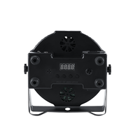 Projecteur LED plat pour scène, effet d'éclairage RGBW 4-en-1 DMX 512, idéal pour DJ, discothèque, fêtes, Noël, bars, clubs, mariages et spectacles