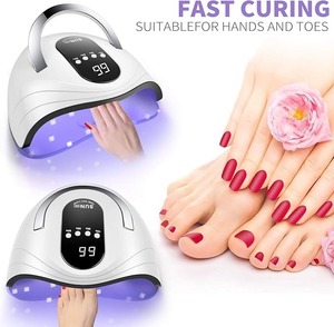 Lámpara UV LED de 120W para Curado de Esmalte en Gel con 4 Temporizadores, Asa Portátil, Gran Espacio y Sensor Automático - Product Image 6