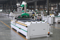 1325 CNC routeur à bois CNC imbrication avec 4 Kinfes dans une broche de refroidissement par Air