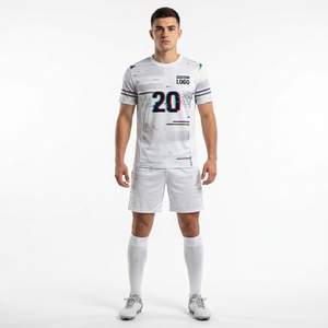 Conjunto de Uniforme de Fútbol Sublimado Personalizado Unisex, Sin Mangas, Transpirable, Cintura Elástica, Poliéster - Product Image 1