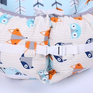 Multicolore Motifs Portable Transat Bébé <span class=keywords><strong>Bio</strong></span> - Product Image 2