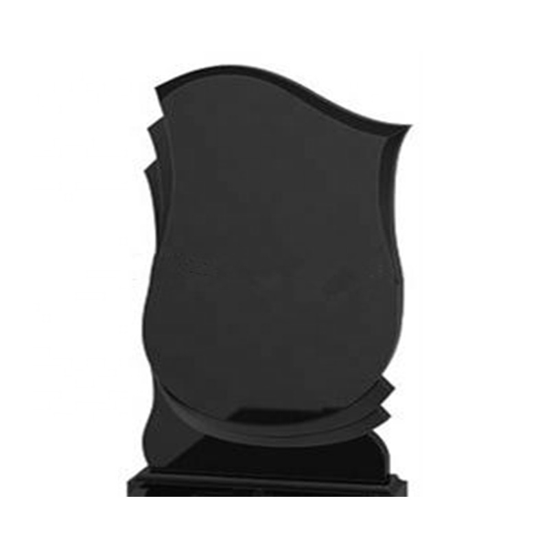 Натуральный камень, сделанный на заказ, оптовая продажа, китайский надгробий из черного гранита Shanxi