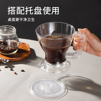 Infuseur de thé en plastique de luxe de 600ml 20oz infuseur de théière de distribution de fond pratique thé en vrac unique cafetière brassée à la main