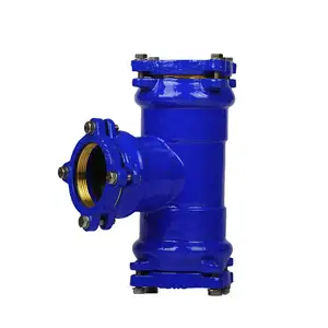 SYI Sewerage Pipeline Projects Products ISO2531 EN545 EN598 Ductile Cast Iron Pipe Fittings For PE Pipes