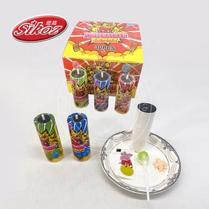 Firecrackers, Lollipops, Powdered Candy, and Tattoo Stickers