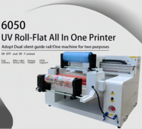 Imprimante UV à plat Eizoulyn Roll to Roll 60*50cm, très applicable aux entreprises en démarrage, imprimante UV tout-en-un A2