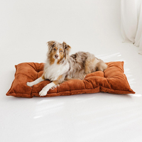 Coussin pour chien en velours côtelé de luxe, fabriqué sur mesure par le fabricant, matelas confortable pour chien et chat, pour intérieur