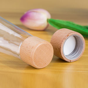 Botellas de Bebidas Cónicas Transparentes de PET de 250 ml y 350 ml con Tapa de Aluminio y Serigrafía para Jugos, Leche, Té y Bebidas Frías - Product Image 5