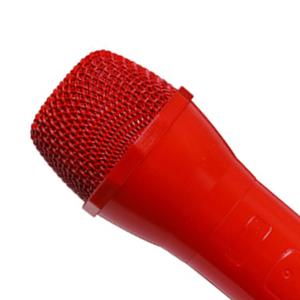 Rosso simulato bambini microfono giocattolo per fingere di giocare per le ragazze e i ragazzi divertente strumento giocattoli per i bambini - Product Image 3