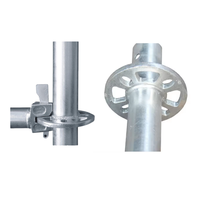 Sistema de Andamios de Acero Galvanizado por Inmersión en Caliente de Primera Calidad para Construcción, Andamios de Acero Galvanizado Q235