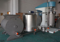 Machine à mélanger la pâte de chocolat automatique 1000L avec garantie d'un an, machine à mélanger les matières premières du chocolat