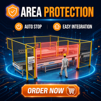 Barrière de sécurité à faisceau multiple SDKELI, capteur de sécurité pour la protection des machines, directement de l'usine