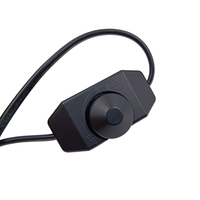 Cordon d'alimentation pour lampe au sel 2A 12V DC AU avec gradateur, support de lampe E14 avec Cilp