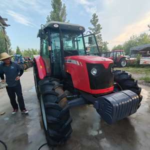 Tractor agrícola de <span class=keywords><strong>segunda</strong></span> <span class=keywords><strong>mano</strong></span>, <span class=keywords><strong>venta</strong></span> de proveedor de China, comprar 100HP Massey Ferguson, 4WD - Product Image 2