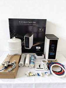 Purificador de Agua Inteligente OEM para el Hogar, 100 GPD, Eléctrico, de Ósmosis Inversa, de Plástico, Bajo Fregadero, con Función de Autolimpieza, Grifo Inteligente y Agua Caliente, 5 Etapas - Product Image 4