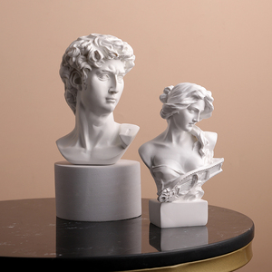 Statue miniature de Vénus en résine, style nordique, sculpture d'art pour bureau - Product Image 4
