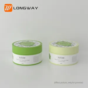 Wholesale Custom Color White 100g PP Eye Cream Jar Food Grade Jar With Lid For Cream Packaging