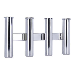 Soportes para Cañas de Pescar de Acero Inoxidable Reforzado de Cuatro Piezas, Accesorios de Hardware Marino para Yates de Aventura, Resistentes al Viento y las Olas - Product Image 1