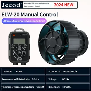 Jebao bombola a onde di pesce pompa ELW/M acquario marino eco-friendly scatola di plastica scatola di controllo intelligente pompa da surf - Product Image 5