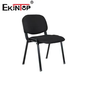 Modern Metal İstistackable kumaş özel bekleme odası sandalyesi ziyaretçi istifleme ofis konferans odası yığını ergonomik ofis koltuğu