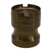Nouveauté : Moulin à herbes avec aimant puissant, moulin à tabac en aluminium de haute qualité, accessoires pour fumeurs pour les boutiques de tabac