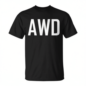 T-shirt All 4 AWD pour les fans de voitures, chemise à transmission intégrale - Product Image 2