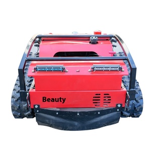 Robot tondeuse intelligent 24V télécommandé, machine de désherbage à essence quatre temps pour l'entretien des vergers et l'utilisation DIY en usine S - Product Image 1