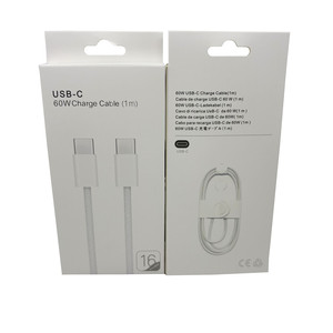 Câble de charge rapide USB-C 60W en gros d'usine, 0,9 m, câble de données Type-C vers Type-C 60W pour iPhone 17 16 15/15 Pro MAX - Product Image 3