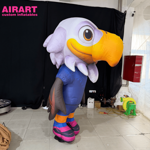 Mascota Inflable Comercial de Alce para Caminar, Personalizada para la Copa de Fútbol 2026 Canadá, para Desfiles de Carnaval - Product Image 6