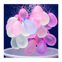 Summer Holi Party Game Toy Biodégradable Latex Neon Small 3 Inch 111 Ballon Magic Gonflable Fast Quick Fill Water Balloon Boob