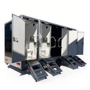 ห้องน้ำเคลื่อนที่แบบพกพาเป็นมิตรกับสิ่งแวดล้อม ใช้พลังงานแสงอาทิตย์ เหมาะสำหรับงานกลางแจ้งที่รักษาสิ่งแวดล้อม  โซลูชั่นที่ยั่งยืน - Product Image 2