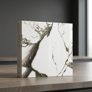 40x40cm Carreaux de sol en céramique rustique émaillée Beige ivoire Carreaux de parking en porcelaine 400x400mm Carreaux d'extérieur robustes - Product Image 1