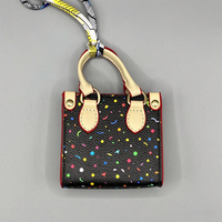 Mini pochette de luxe léger de créateur, motif crocodile gaufré, étui pour écouteurs, porte-monnaie, sac à rouge à lèvres avec porte-clés, mini sac ornemental