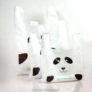 Bolsas de Plástico Tipo Camiseta para Llevar Comida, con Logotipo Personalizado - Product Image 4