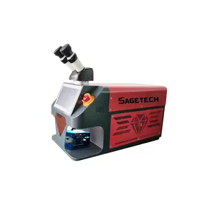 Sagetech Draagbare Ccd Desktop Sieraden Laserpuntlasmachine Mini Yag Impuls Sieraden Laserlasmachine