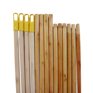 Venta caliente 2025 Palo de madera para escoba y fregona Fabricación Fábrica Diseño barnizado Mango de madera - Product Image 2